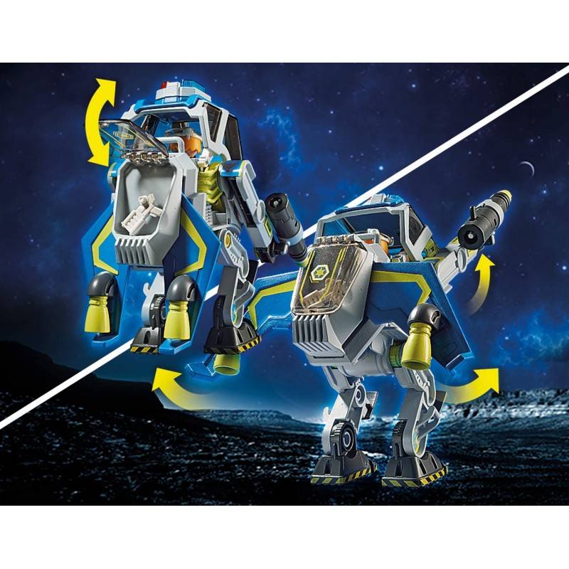 Playmobil 70021 Galaxy Police Robot with Gripper Arm and Weapon